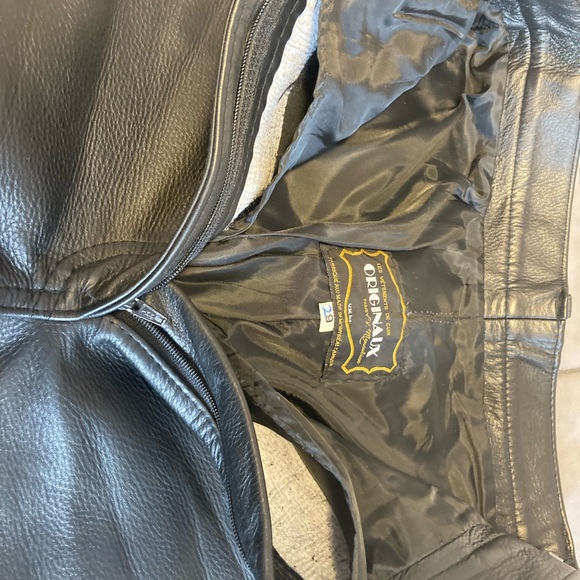 Womens Leather pants sz29 - Picture 7 of 11